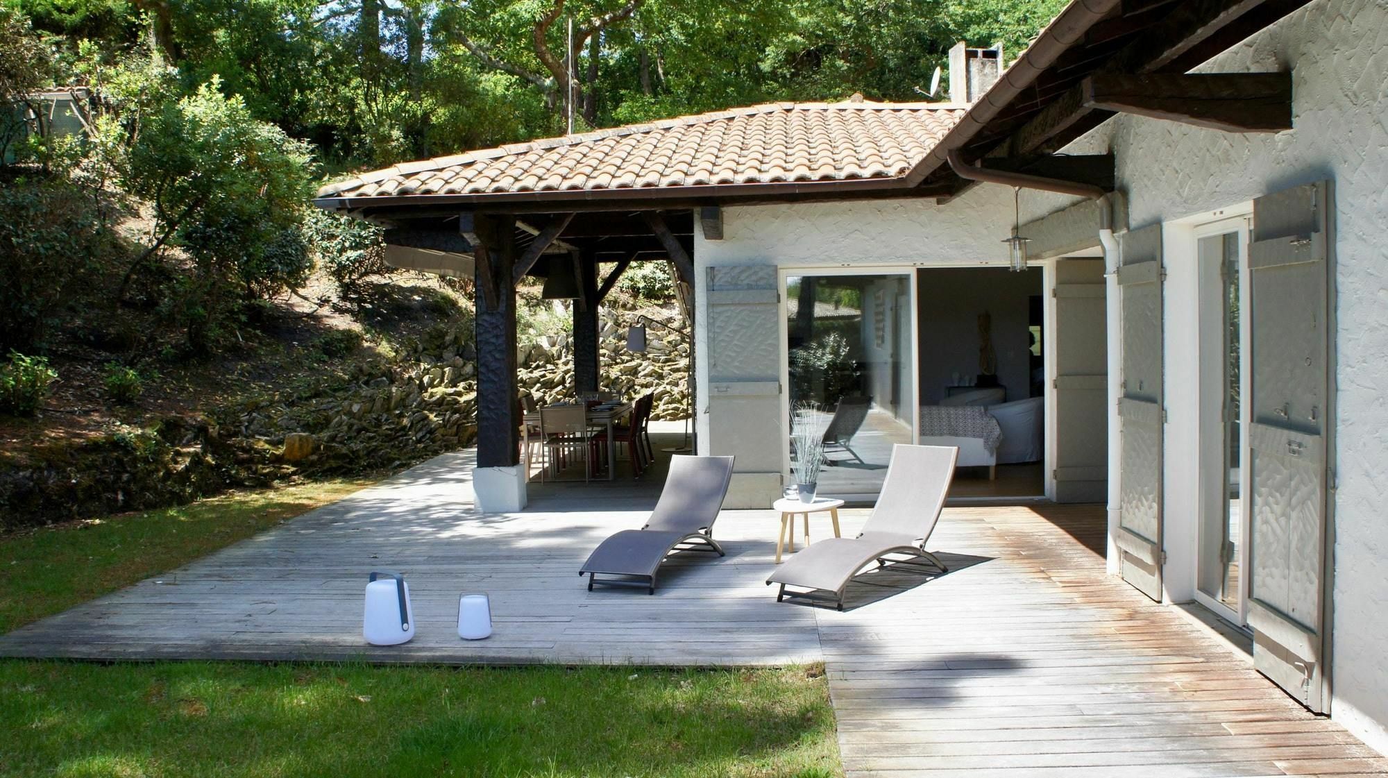 House With 4 Rooms In Arcachon With Enclosed Garden Exterior foto
